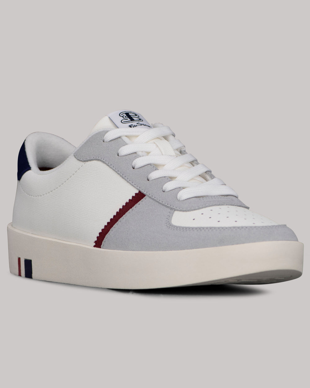 Basket Ben Sherman Richmond Blanche Bleu Marine | JQQ-35983065